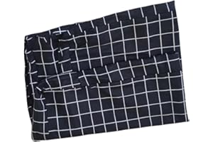 Leefasy Dog Bed Cover,Mat Cushion Accessory,Removable Cotton Linen Dog Crate Pad Replacement,Mattress Cover for Picnic Indoor