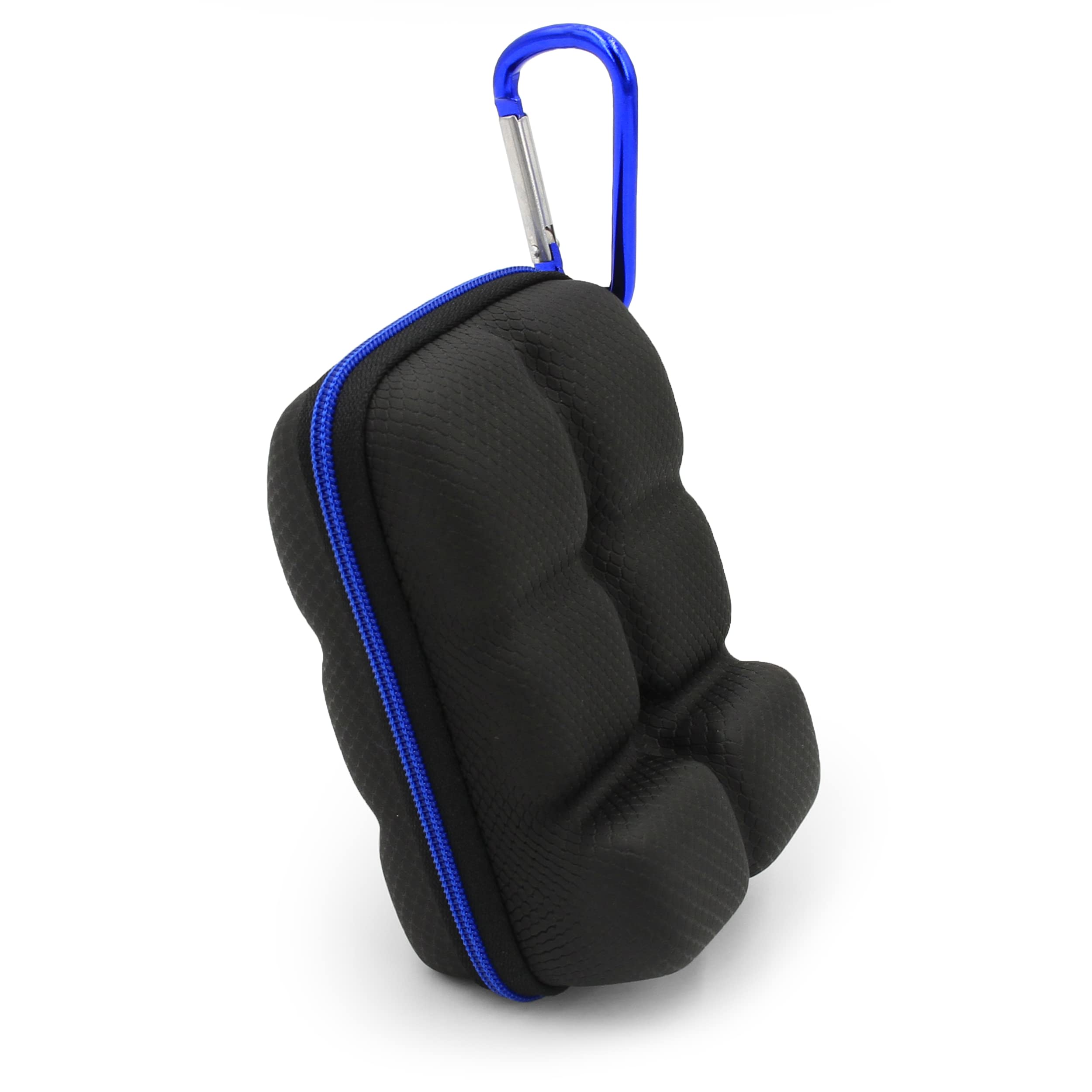 CASEMATIX Asthma Inhaler Holder Case Fits Two Standard Rescue Inhalers With Lanyard and Clip On Keychain Carabiner, Includes Asthma Case Only