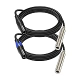 Smithok 2 Pack 1/4 to XLR Cable,Balanced