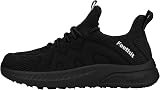 Feethit Women Trainers Casual Sneakers Lightweight Breathable Black 8 view 3