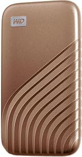 WD My Passport SSD 2TB Portable External SSD USB 3.2 Gen 2 Gold view 4