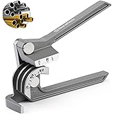 DURATECH Tube Bender, Pipe Bender, 3-IN-1, 1/4", 5/16", 3/8", for Copper, Brass, Aluminum and Thin Steel Pipes