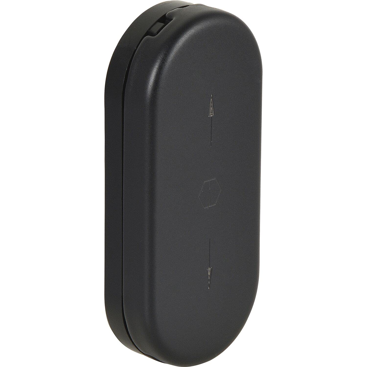 HOPPE Window Handle Hole Concealed Rose Aluminium Matte Black