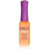 Orly Bonder Rubberized Nail Base Coat, .3 Ounce | Rubberised base connects colour polish better to the nail and extends the manicure
