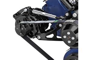 CVF RACING Black Alternator Bracket Replacement for Ford FE 390 427 428 Engines