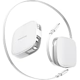 BANGMANG 100W Retractable USB C Cable, 6FT Heavy-Duty USB C to Type C Fast Charging Cord for iPhone 17/16/15, MacBook Pro/Air