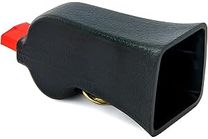 SportDOG Brand Roy Gonia Mega Whistle - Hunting Dog Training Whistle with Easy-to-Blow Design - Protects Handlers Ear - Black