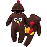 bakjuno Baby Thanksgiving Turkey Costumes First Thanksgiving Clothes Baby Turkey Outfit