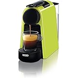 Nespresso De'Longhi Essenza Mini EN85.L - Cafetera monodosis de cápsulas Nespresso, compacta, 19 bares, apagado automático, color lima