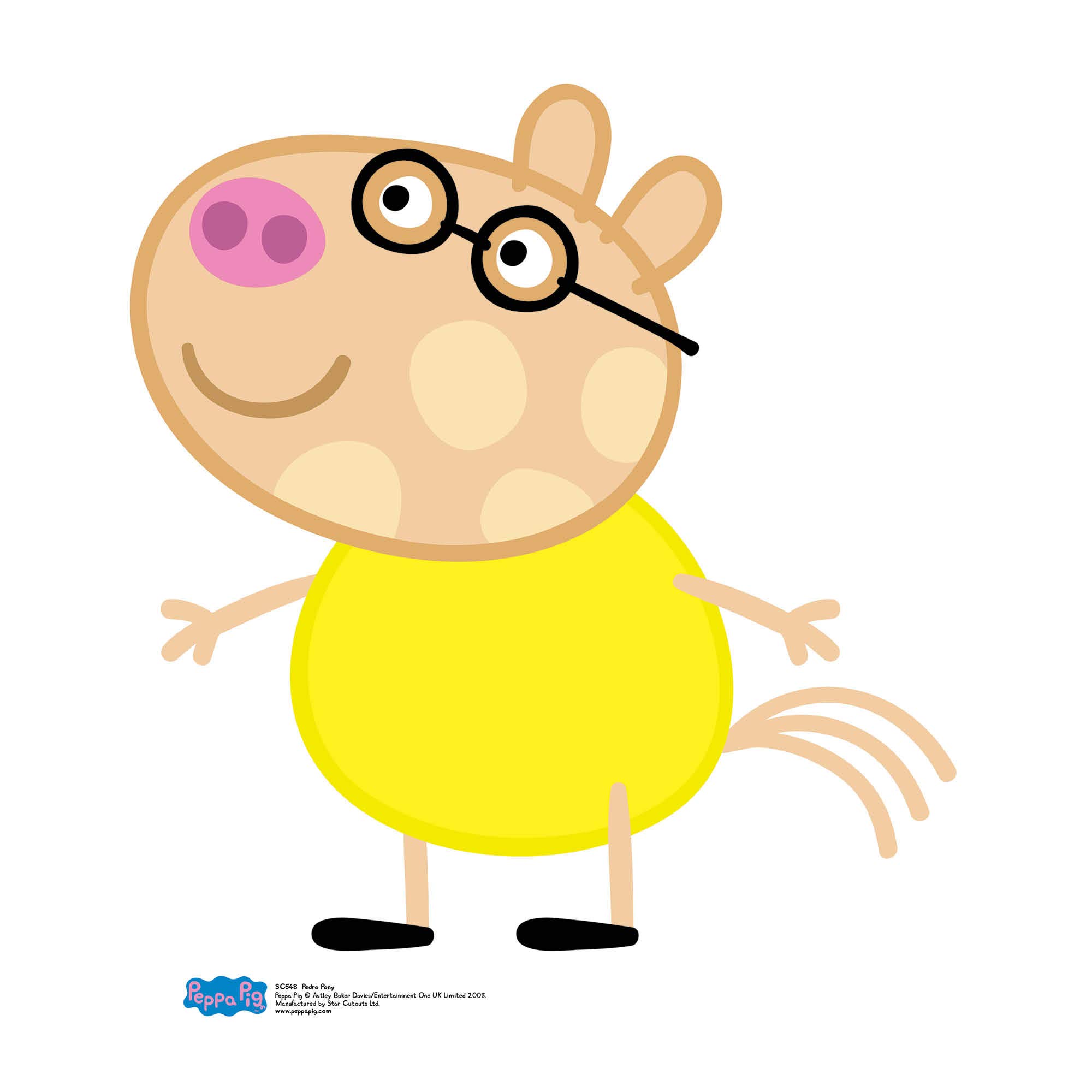 Star Cutouts Cut Out of Pedro Pony