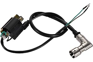 GOOFIT 90°Ignition Coil with Shield Replacement for 50cc 70cc 90cc 110cc 125cc ATV Dirt Bike Go Kart Pocket Bike Motorcycle