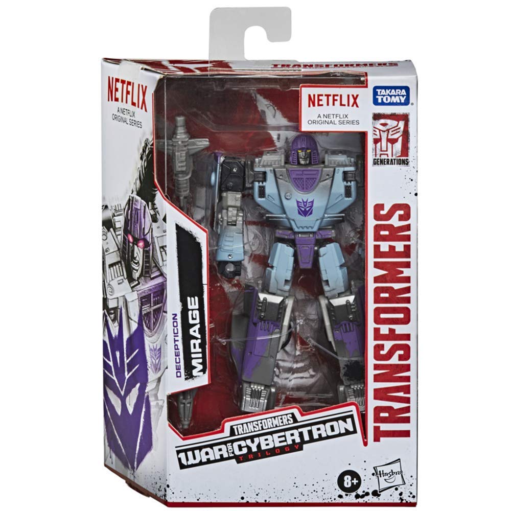 Transformers Netflix War for Cybertron Trilogy Deluxe Class Decepticon Mirage