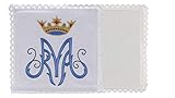 Church Atelier Altar Linens Set with Marian Symbol