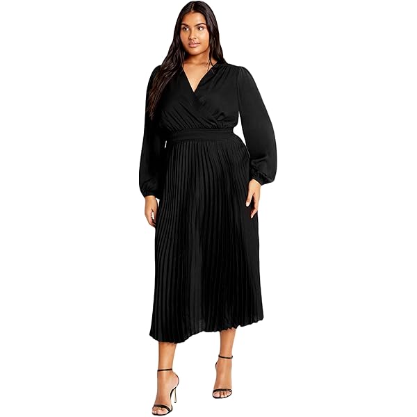 City Chic Women's Plus Size Dress-Halle, Black at Amazon Women's Clothing store City Chic Women's Plus Size Dress-Halle, Black at Amazon Women's Clothing store