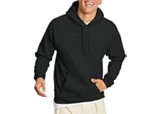 Hanes Men's Sweatshirt, EcoSmart Fleece Hoodie, Cotton-Blend Fleece Hooded Sweatshirt, Plush Fleece Pullover Hoodie