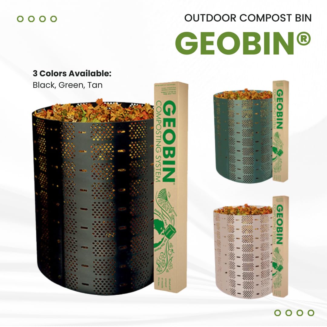 Geobin Compost Bin 246 Gallon, Expandable, Easy Assembly, Made In The