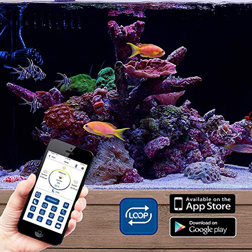 Current USA Orbit Marine LED Reef Aquarium Light Wireless Light and
