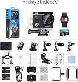 AKASO V50 X 4K Action Camera 64GB Card EIS Touch Screen Waterproof Case Remote view 6