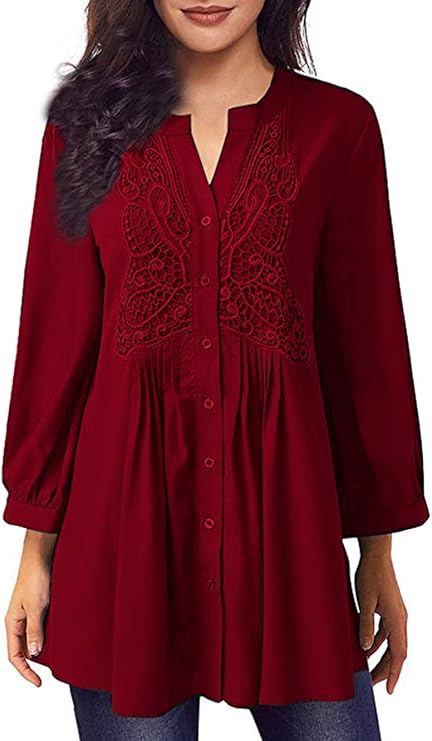 button down tunic women