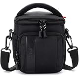 MCHENG Shockproof Waterproof Camera Case Protective Padded Camera Bag for Canon Sony Nikon Panasonic Compact System…