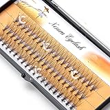 Makeup Individual False Eyelashes Eye Lash Cluster 0.10mm C Curl Soft Extension (12mm)