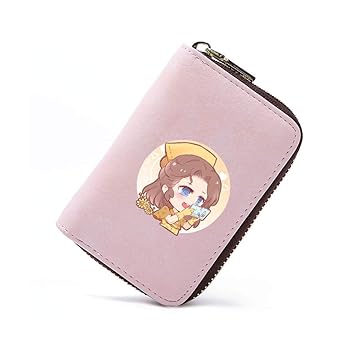 PY Anime Spiel Krankenschwester Muster Brieftasche Kartenbeutel Handtasche Kleine Kreative Minimalistisches Design Brieftasch