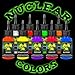 Millennium Mom's Nuclear UV Blacklight Tattoo Ink - 9 Color Set - 1 oz