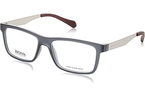 Hugo Boss BOSS 0870 Dark Grey Blue Silver 54/17/145 men eyewear frames