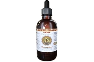 HAWAII PHARM HawaiiPharm Anise Liquid Extract, Organic Anise (Pimpinella Anisum) Seed Tincture 2 oz