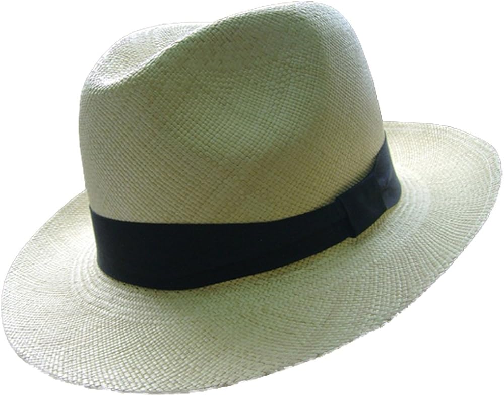 Gamboa Genuine Unisex Panama Hat Gardeening Borsalino Straw Hat