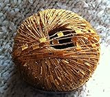 Daylily Mini Glitz Ladder Yarn Ice Orange Silver Sparkles Trellis 29861 50g 164Y