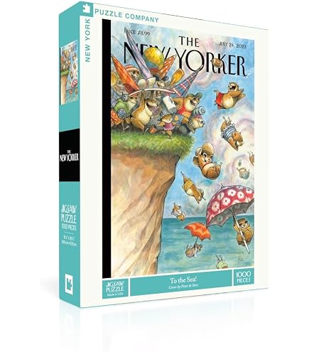 Amazon.com: New York Puzzle Company - New Yorker Enjoying Life