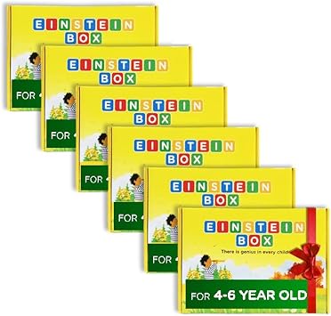 Einstein Box Complete Learning Set for 4 to 6 Year Old Boys and Girls