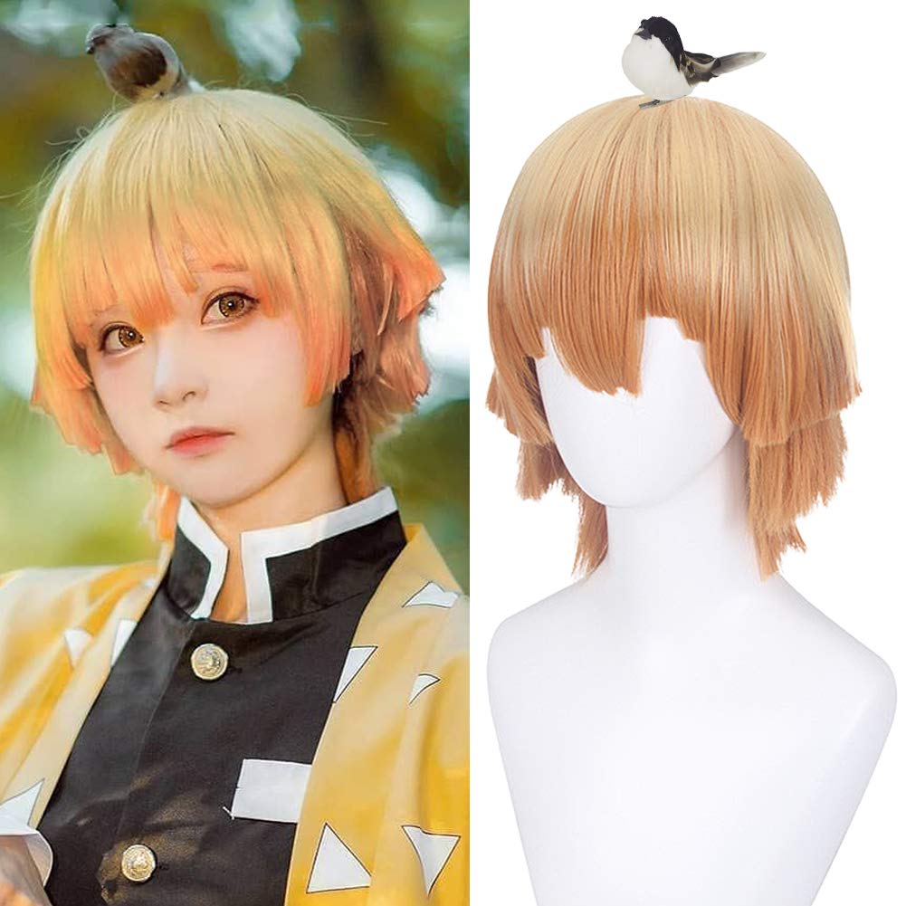 Zenitsu cosplay wig Clearance