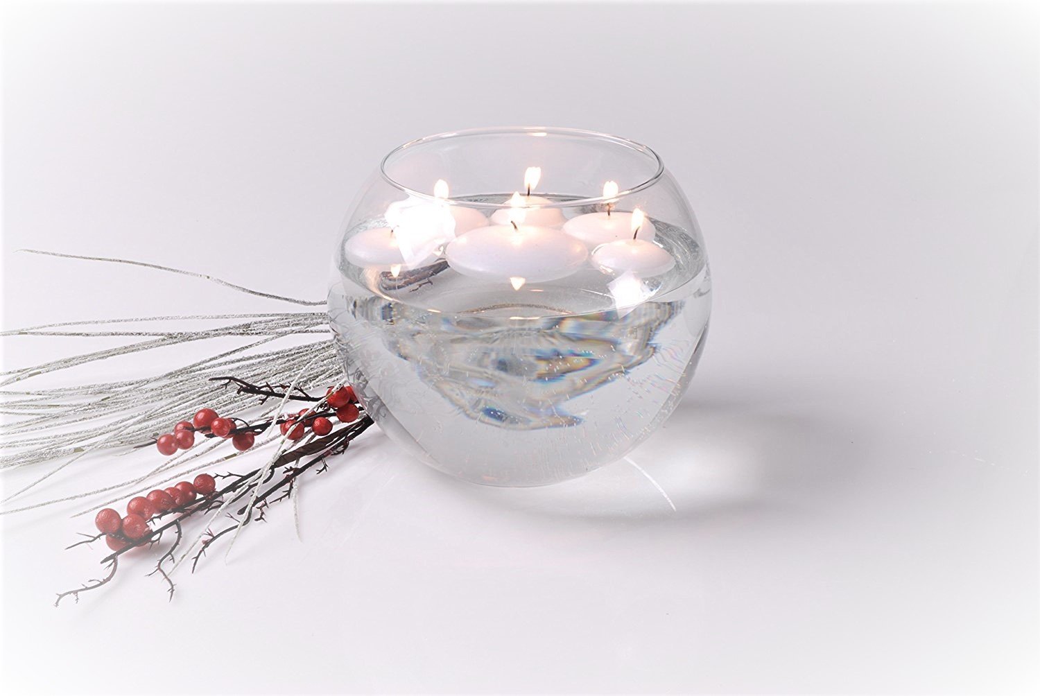 Pack Of 36 Large 3 Inch Floats On Water Fits In 3 Inch Vase And