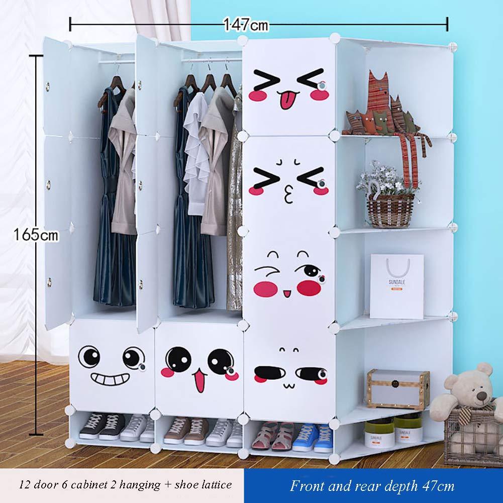 GJC Einfache Garderoben-Kombination Erwachsener Plastik