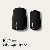 MYLEE Witching Hour Gel Nail Wraps 20 Pre-Cured Stickers Black view 3