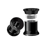 BIG GAUGES Pair of Black Anodized 2g Gauge 6mm