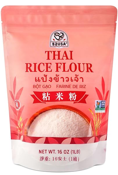 52USA THAI RICE FLOUR 16 OUNCE (BASIC), 1...