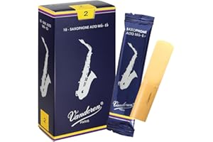 Vandoren SR212 Traditional Alto Saxophone Reeds - Strength 2