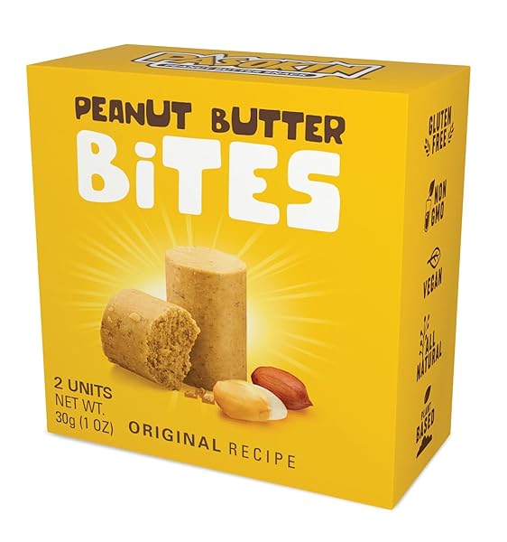 PASOKIN | NATURAL PEANUT BUTTER SNACK, CREAMY PB BITES | GOURMET MAZAPAN, GLUTEN FREE, VEGAN PROTEIN, KOSHER | PACOCA MADE IN USA, 0.5 OZ BITES [20 COUNT]
