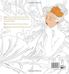 Alphonse Mucha (Art Colouring Book): Make Your Own