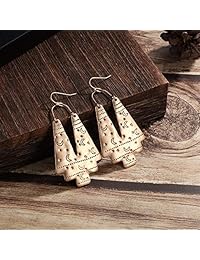 4 Pairs Tassel Earring bohemian tassel earring vintage hollow drop Earrings Fan-shaped for Women Girls