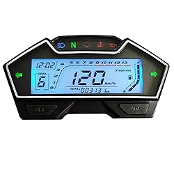 SAMDO Universal Motorcycle Speedometer Odometer