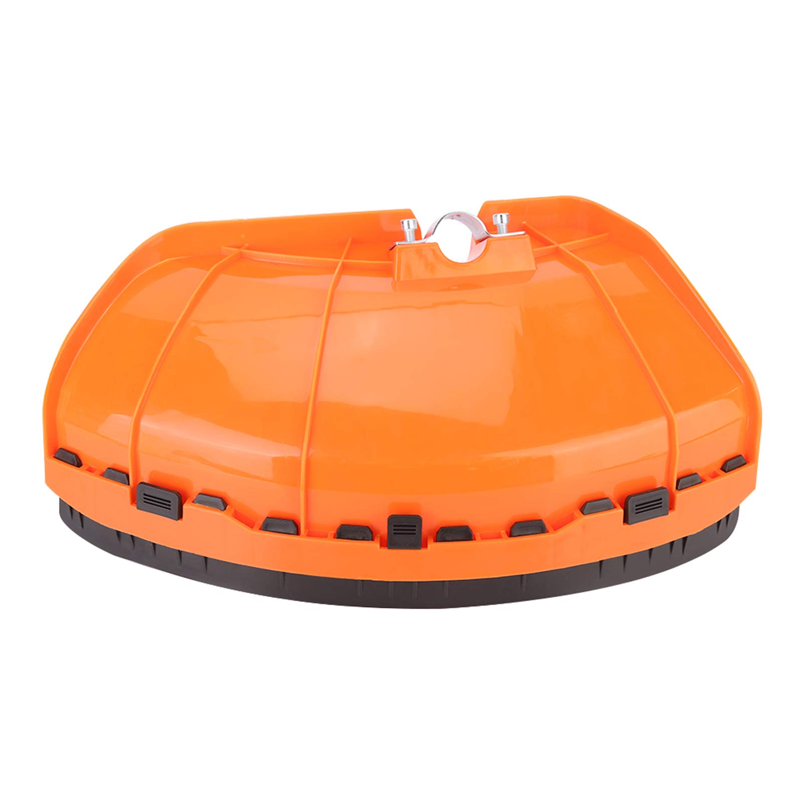 BORDSTRACT Plastic Brushcutter Guard, 26mm 28mm Orange Lawn Mower Trimmer for Petrol Strimmers and Brush Cutters Dustproof Shield Cover Accessory
