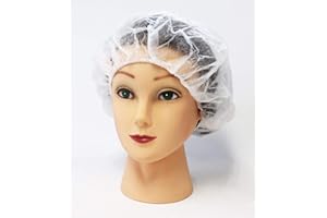 MEDICALMARTBYMAIL MMBM Disposable Bouffant Economy Mob Cap Hair Net Head Cover, 2000 Pack, White, 21 Inch, For Food Service, Medical, Labs, Beauty, Manufacturing Plant