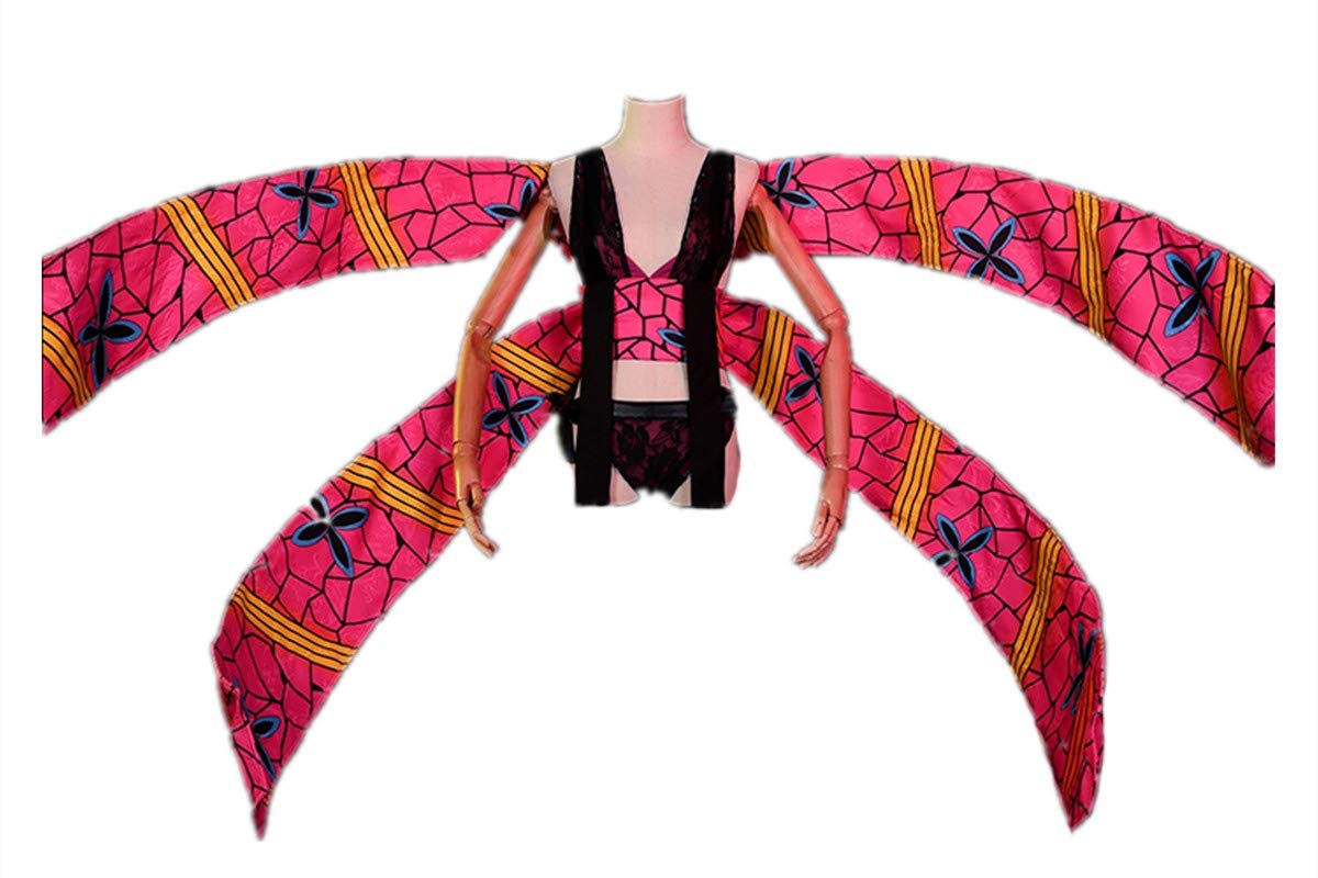 Demon Slayer Kimetsu no Yaiba Cosplay Daki Cosplay Costume Kimono Halloween Costume Full Set