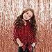 Metallic Fringe Tinsel Curtains Rose Gold 3 Ft x 8 Ft Photo Booth Props 2 Pack New Years Eve Party Backdrop for Birthday Baby Shower Party Bachelorette Engagement Valentine's Party Supplies