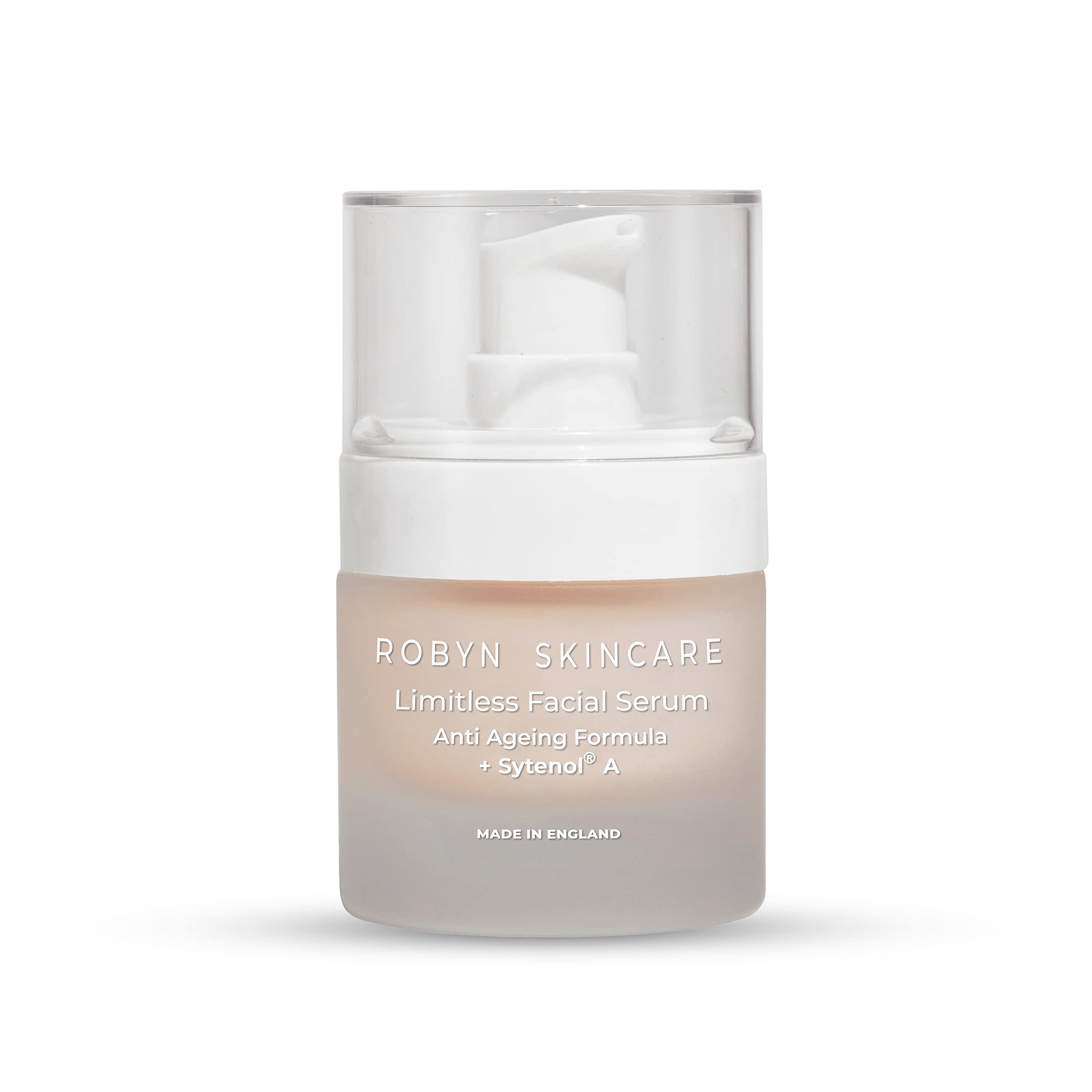 Robyn Skincare Limitless Bio Retinol Face Serum with Hyaluronic Acid - Naturally and Deeply Hydrate, Firm Skin, Reduce Wrinkles and Clarify Complexion, Anti-Ageing, All Skin Types, Men & Women - 15ml