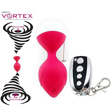 Vortex Dual Vibrating Motor Kegel Ball Exerciser With Jolt For Pelvic Floor Muscle Tightening Strengthening Beginner To Advanced Exercises